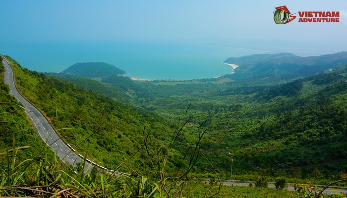 Central Vietnam's rocky Hai Van Pass